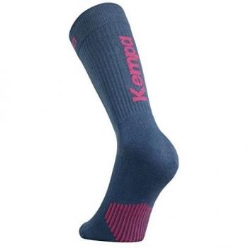 Kempa Logo Classic Calcetines, Unisex Adulto, Azul