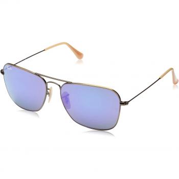 Ray-ban Men's Mod. 3136 Sunglasses, Brushed Bronze Demi Shiny