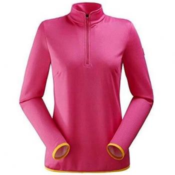 EIDER Fakie 1/2 Zip W - Sudadera para Mujer, Mujer, EIV4362-8627, Rose Bonbon, Extra-Large