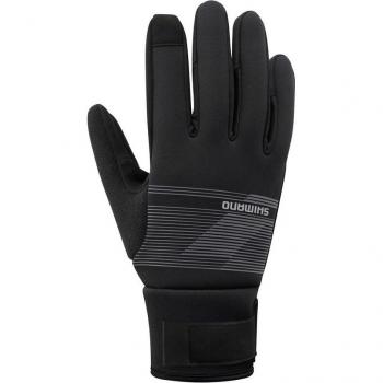 Guantes de Ciclismo Shimano Windbreak Thermal Negro Talla S