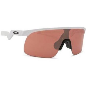 Oakley Resistor Kids Sunglasses Polished White with Prizm Dark Golf Lenses