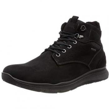 ARA Men's Benjo 1124603 Hi-Top Trainers, Black