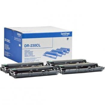 Brother DR-230CL Drum Unit Set (Yield: 15,000 Pages) Cyan/Magenta/Yellow/Black for HL-3040CN, HL-3070CW, DCP-9010CN, MFC-912