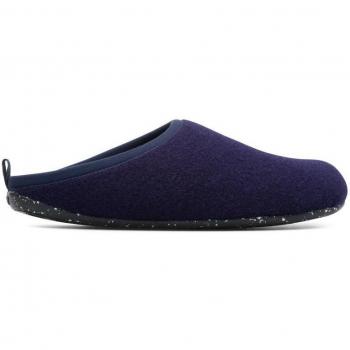 Camper Pantuflas WABI para hombre en azul, cómodas zapatillas de casa confeccionadas en fibras naturales