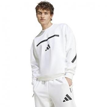 Sudadera Adidas Z.N.E. Hombre Blanco Puro Negro - M
