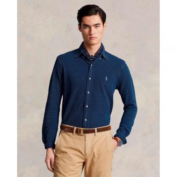 Polo Ralph Lauren - Camisa manga larga CHEMISE AJUSTEE COL BOUTONNE EN POLO FEATHERWEIGHT para hombre