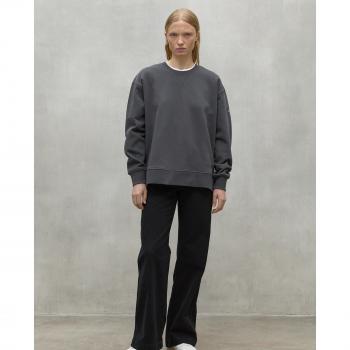 Ecoalf Women's Organic Cotton Sustainable Gray Sweatshirt with Back Print