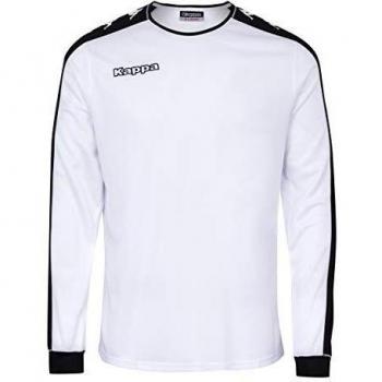 Kappa Tanis Jersey LS Act, Unisex, Blanco, 6Y/8Y