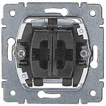 Legrand 775810 Single Pole Push Button Switch - Gray Pro21 Series