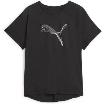 Puma Camiseta Manga Corta Evostripe Negro