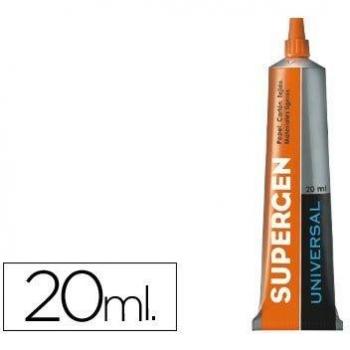 Adhesivo Universal Transparente Supergen 20 ml - Unidad