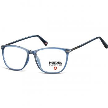 Montana Eyewear MA54 MA54D Armazones para Hombre Azules, 53 Lentes Recetadas, Gafas Recetadas