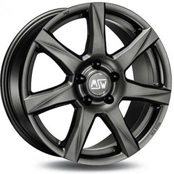 Llanta de Aluminio MSW 77 7.5x17 5x114.3 ET38 Gris Mate y Llanta Sparco Procorso 7.5x17 ET35 5x112 Titanio Mate