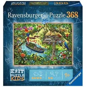 Puzzle EXIT Kids: La Expedición a la Jungla - 368 Piezas para Niños a Partir de 9 Años