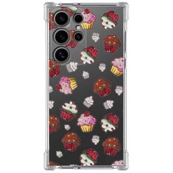 Funda Silicona Antigolpes para Samsung Galaxy S24 Ultra 5G con diseño de Muffins Dibujos
