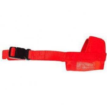 Bozal Nylon Rojo XXL