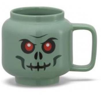 Taza Cerámica LEGO Esqueleto Verde 255 ml