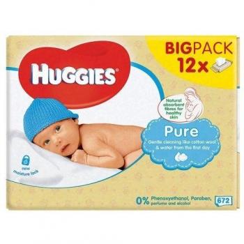 Huggies Pure Toallitas para bebé - 672 Toallitas