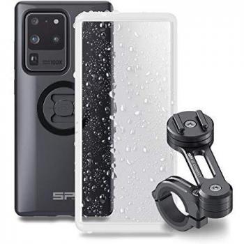 Soporte de teléfono SP Connect Moto Bundle para Samsung Galaxy S20 Ultra - Montaje en manillar, color negro, tamaño único