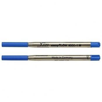 Plumas Xezo Speedmaster Medium – Bolígrafo de gel recargas, 2 unidades, tinta azul