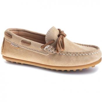Mocasín Pablosky 128036 - Color Taupe - Piel Auténtica - Verano