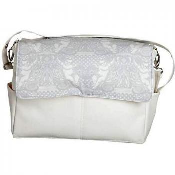 Babyline Angelo - Bolso de piel, unisex, color gris