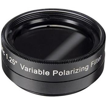 Explore Scientific - Filtro Polarizador Variable de 1.25 para Telescopios con Ajuste de Brillo Personalizado