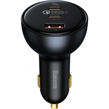 Cargador de Coche Baseus Qualcomm Quick Charge 5.0 - 160W - Negro