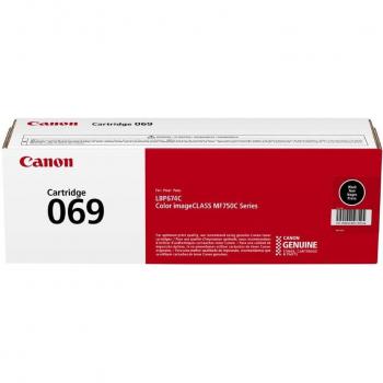 Canon 069 Black Toner Cartridge for imageCLASS LBP674Cdw & MF750C Series - Standard Replacement (4 Pack)