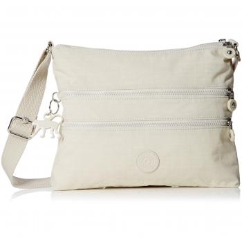 Kipling Alvar BP Bolso Bandolera, Color Hueso