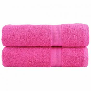 Toallas Premium SOLUND 2 Piezas Rosa 50x100 cm 600 g/m²
