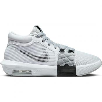 Zapatillas de baloncesto Nike LeBron Witness VIII para hombre, color blanco, talla 42, material malla/sintético