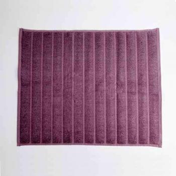 DON ALGODÓN Malva Alfombra baño Modelo Ribs Color, 50 X 70 Cm