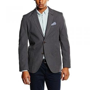 camel active 3913-Chaqueta de traje Hombre    Gris