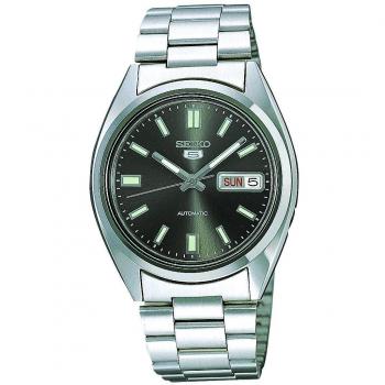 Seiko Men's Analogue Classic Automatic Watch with Stainless Steel Strap SNXS79