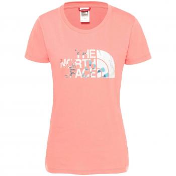 The North Face Easy Camiseta, Mujer, Spiced Coral, L