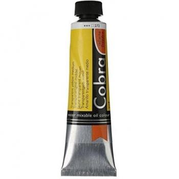 Cobra Artists' Watermixable Oils - Transparent Yellow Medium - 40ml tube