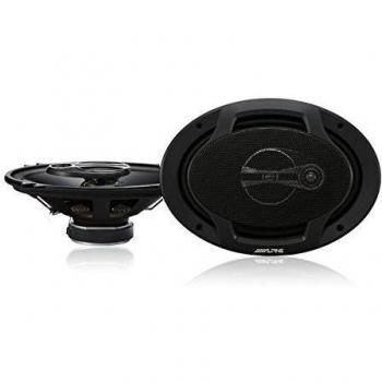 Alpine SPG-69C3 - Altavoces, coaxial de 3 vías, 350 W Máximo, 90 W RMS, 6 pulgadas x 9 pulgadas,