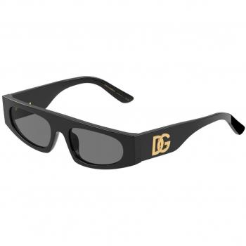 Dolce & Gabbana DX4004 Kids 501/87 Black Square Sunglasses Size 47