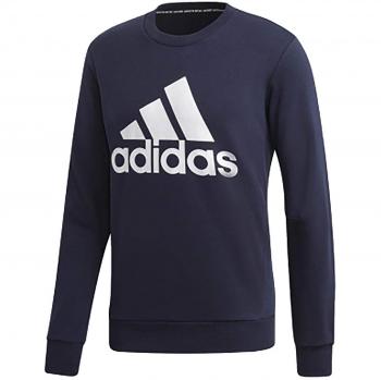 adidas Mh Bos Crew Ft Sudadera, Hombre, Legend Ink/White, S