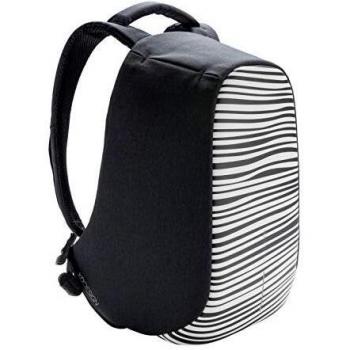 XDDesign Bobby Compact Print Mochila Antirrobo Portátil USB Zebra