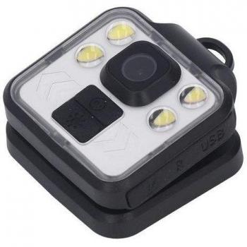 Cámara Deportiva Corporal HD 1080P con Lámpara LED IP65 y Batería de Alta Capacidad