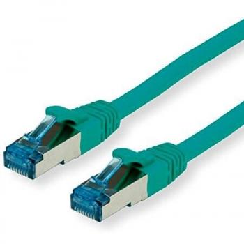 LATIGUILLO RJ45 5 M. CAT.6A SFTP AWG 27 500 MHZ COBRE LIBRE DE HALOGENO VERDE VALUE