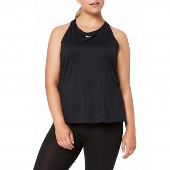 Nike W NP All Over Mesh Plus Tank, Mujer, Black/