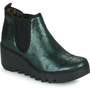 Fly London Byne Leather Women's Chelsea Ankle Boots - Green