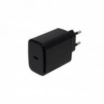 Cargador de Pared GaN Fonestar POWER-C-65 USB-C 65W Carga Rápida Negro