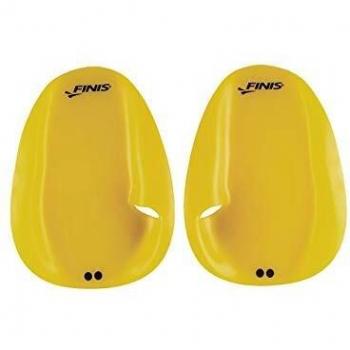 Finis Hand Paddles Agility Manoplas para natación, Unisex, Amarillo, S