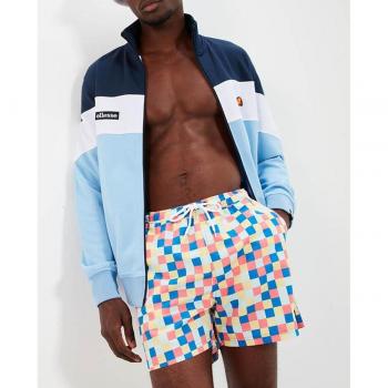 Bañador corto de hombre Ellesse Yves con diseño moderno, tejido ligero y rápido secado, cinturilla elástica ajustable, forro interior para mayor comodidad y varios colores disponibles
