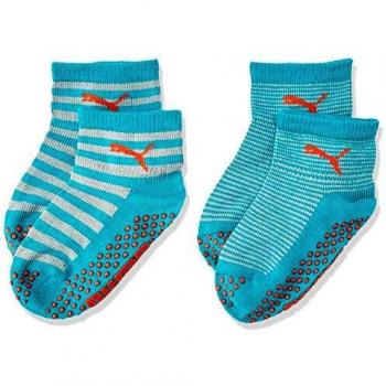 PUMA Baby Sock Abs 2P Íntimo, Unisex bebé, Azul