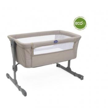 Chicco - Cuna colecho Next2me Essential Plateado